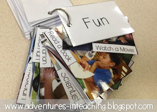 Photo Writing Prompt Cards