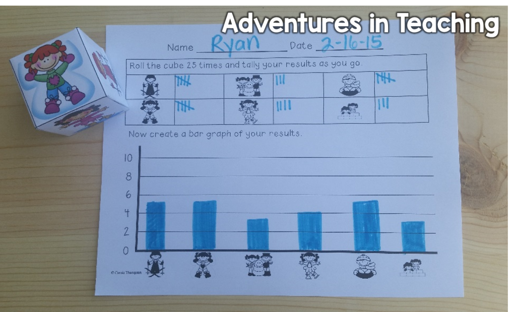 First Grade Classroom: Winter Graphing 