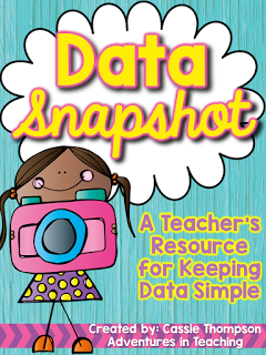 First Grade Classroom: Data Binder